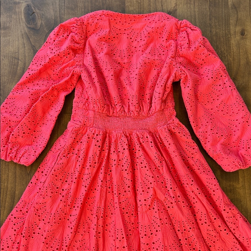 Boden Women's Lola Broderie Maxi Dress Size 2 Petite - Picture 5 of 8